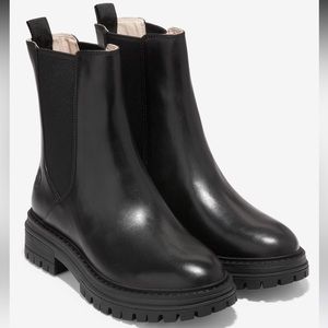 Cole Haan Tahoe Featherfeel Chelsea Lug Sole Boots - 7.5